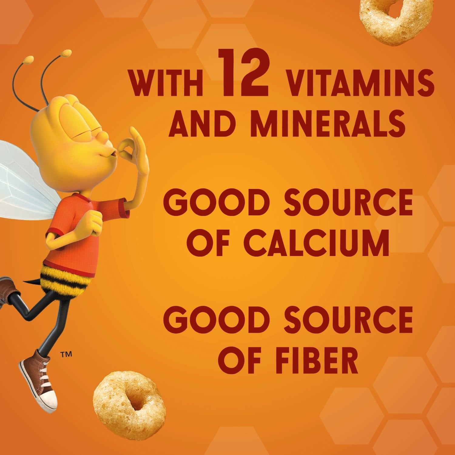 Honey Nut Cheerios Cereal, 48 oz.