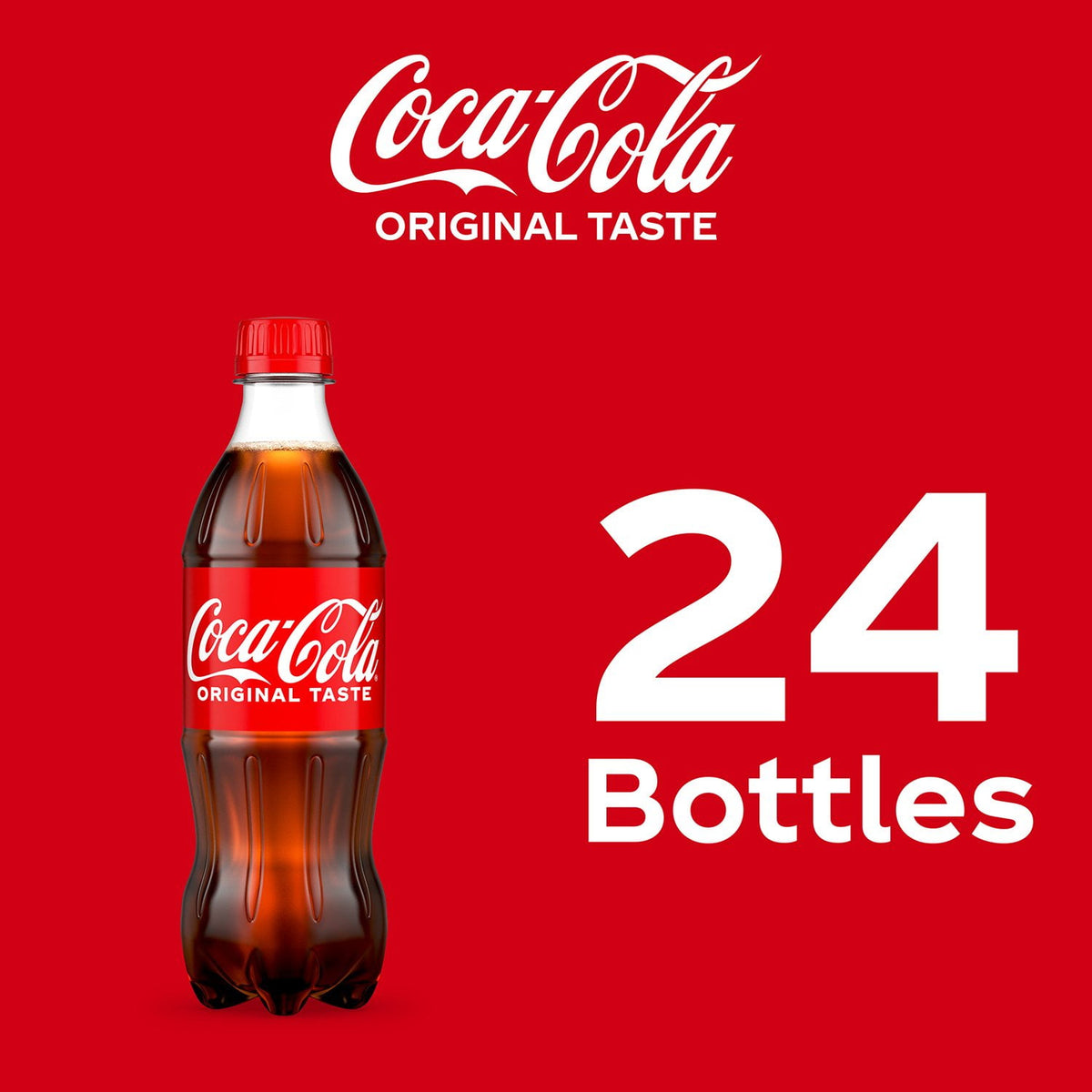 Coca-Cola Soda Soft Drink, 16.9 fl. oz., 24 pk.
