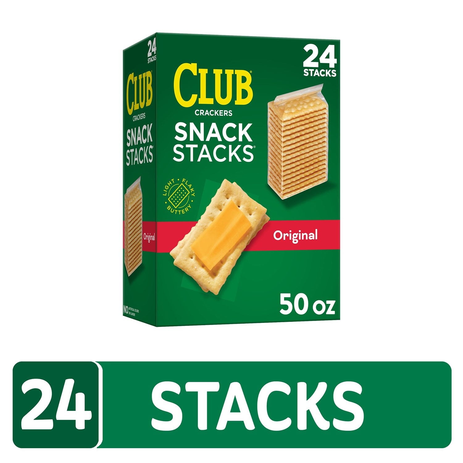 Club Crackers Snack Stacks, 2.08 oz., 24 pk.