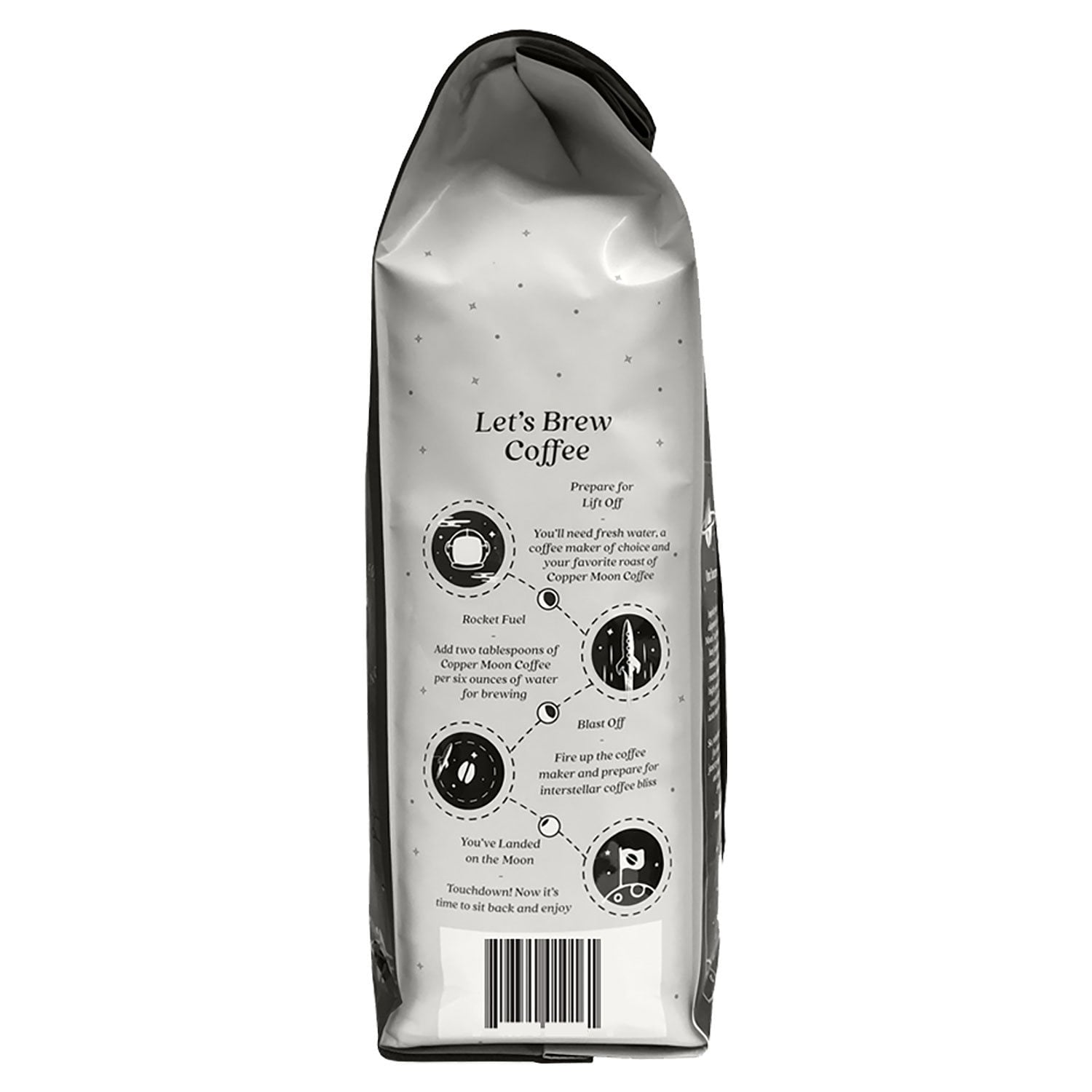 Copper Moon Coffee Medium Roast Ground Coffee, Hawaiian Hazelnut, 40 oz.