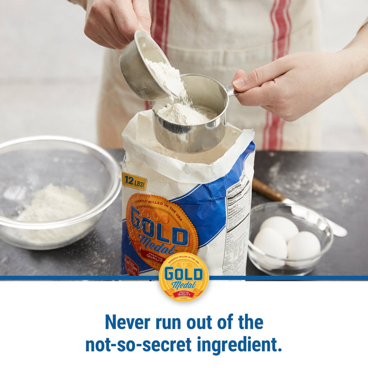 Gold Medal All Purpose Flour, 12 lbs.