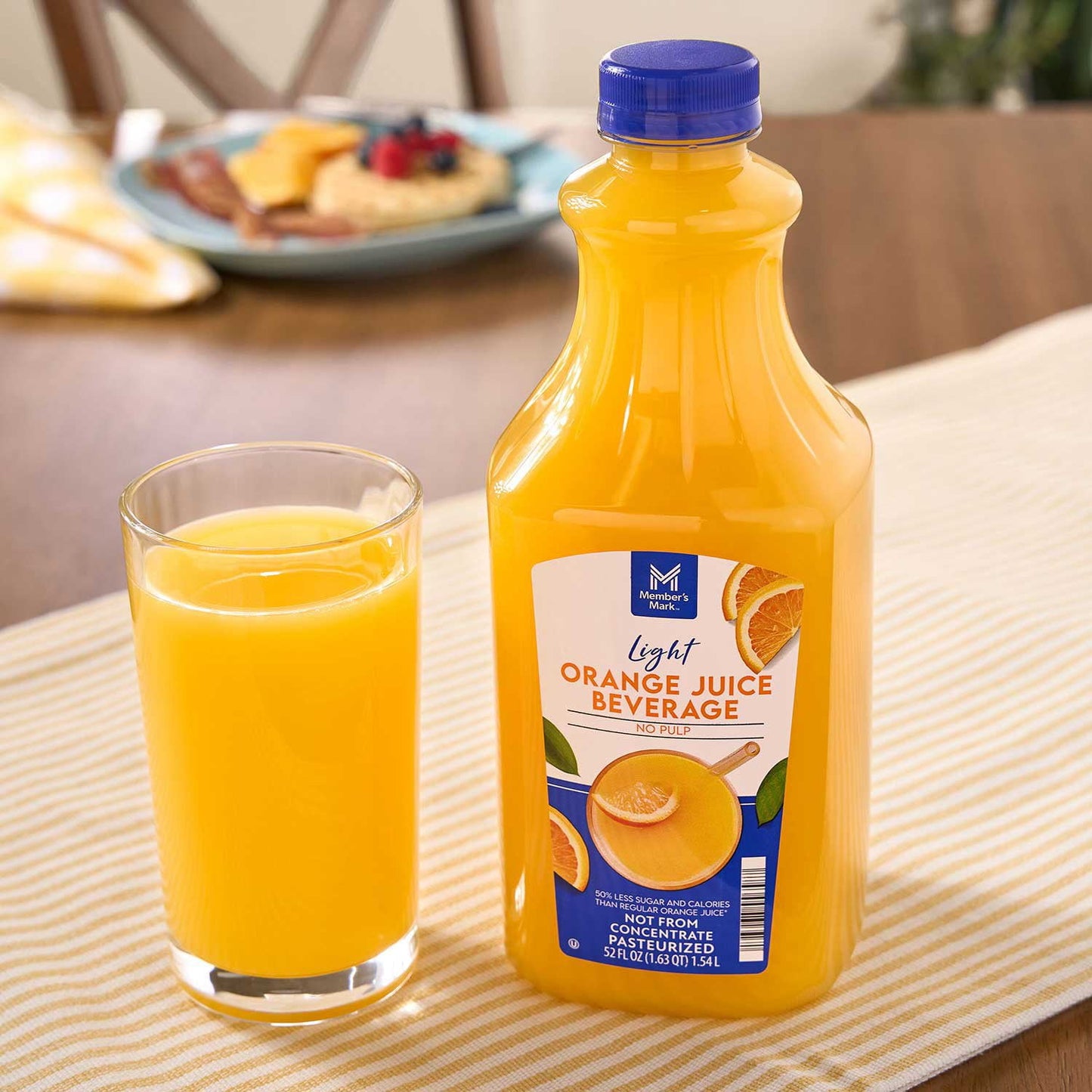 Member's Mark Light Orange Juice Beverage, 52 fl. oz., 2 pk.