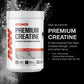 RAW Nutrition Creatine Monohydrate Powder, Unflavored, 510g 100 Servings
