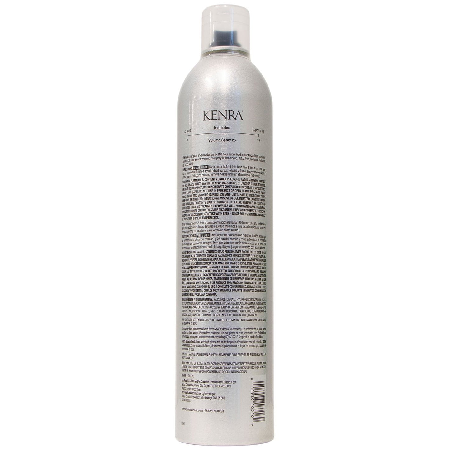 Kenra Volume 25 Super Hold Finishing Spray, 16 oz.