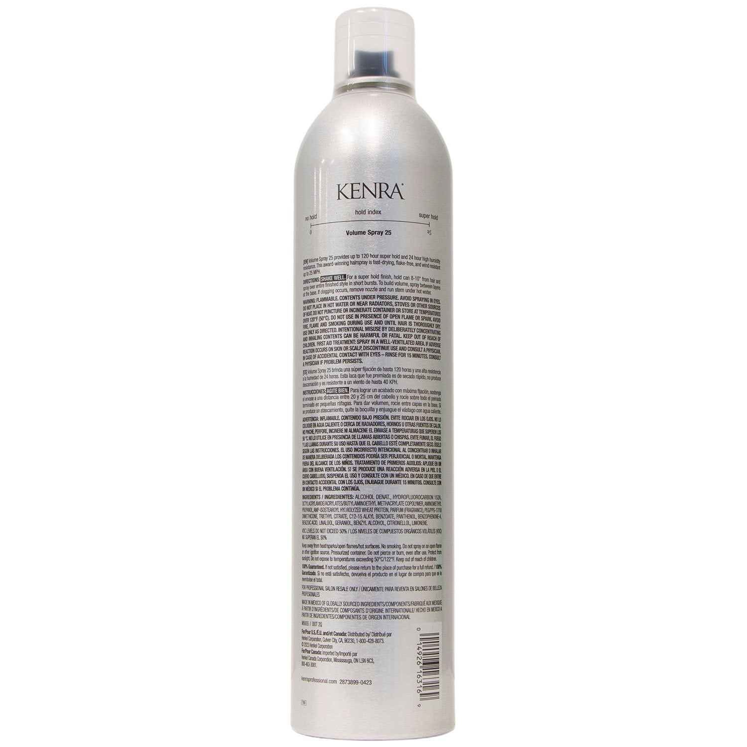 Kenra Volume 25 Super Hold Finishing Spray, 16 oz.