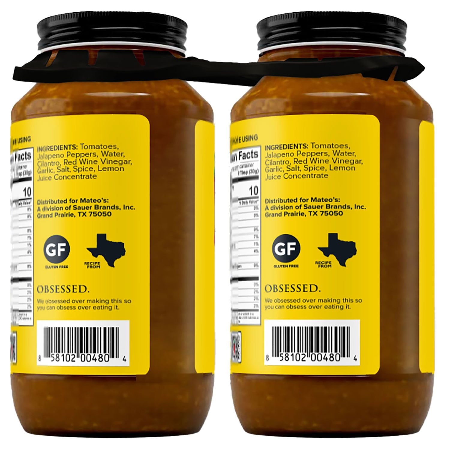 Mateo's Gourmet Medium Salsa, 23 oz., 2 pk.