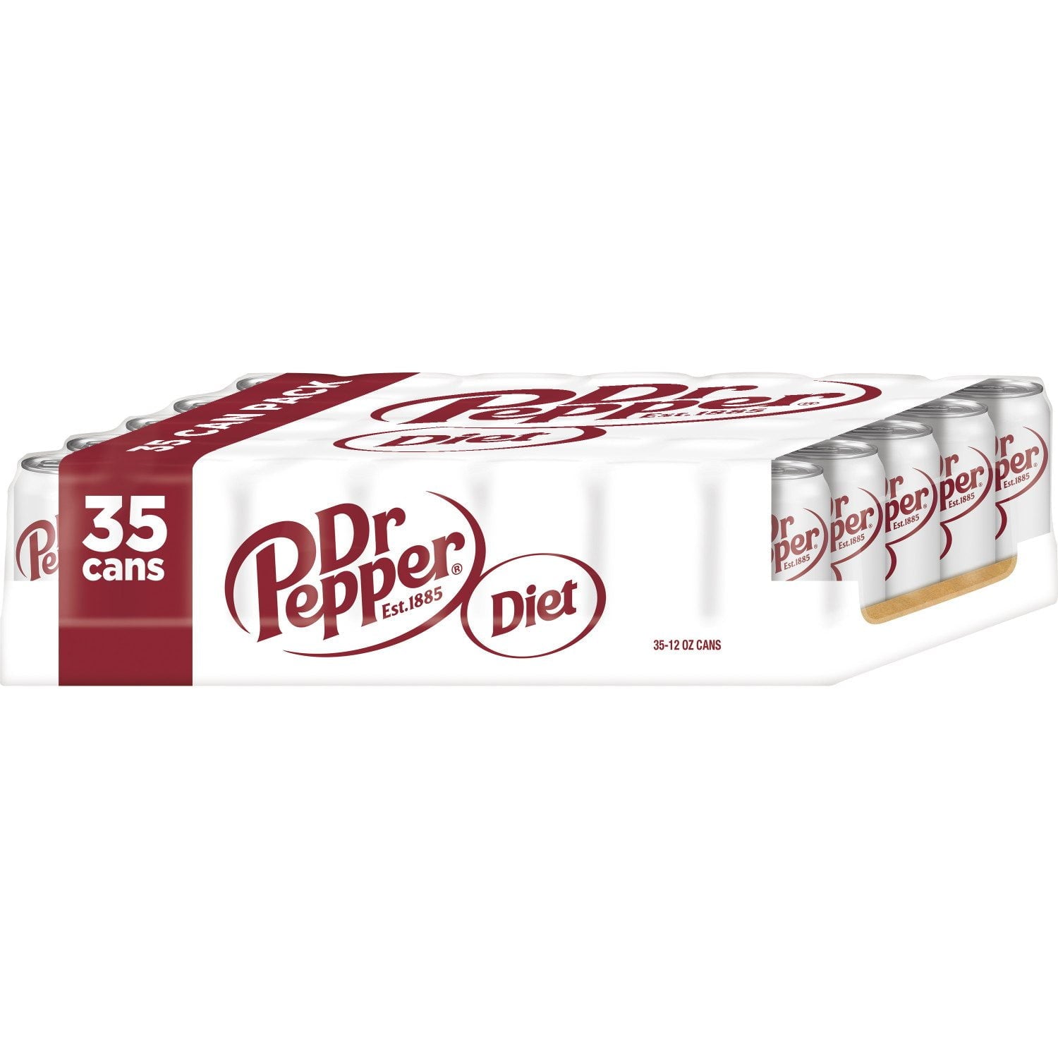 Diet Dr Pepper Soda, 12 fl. oz., 35 pk.