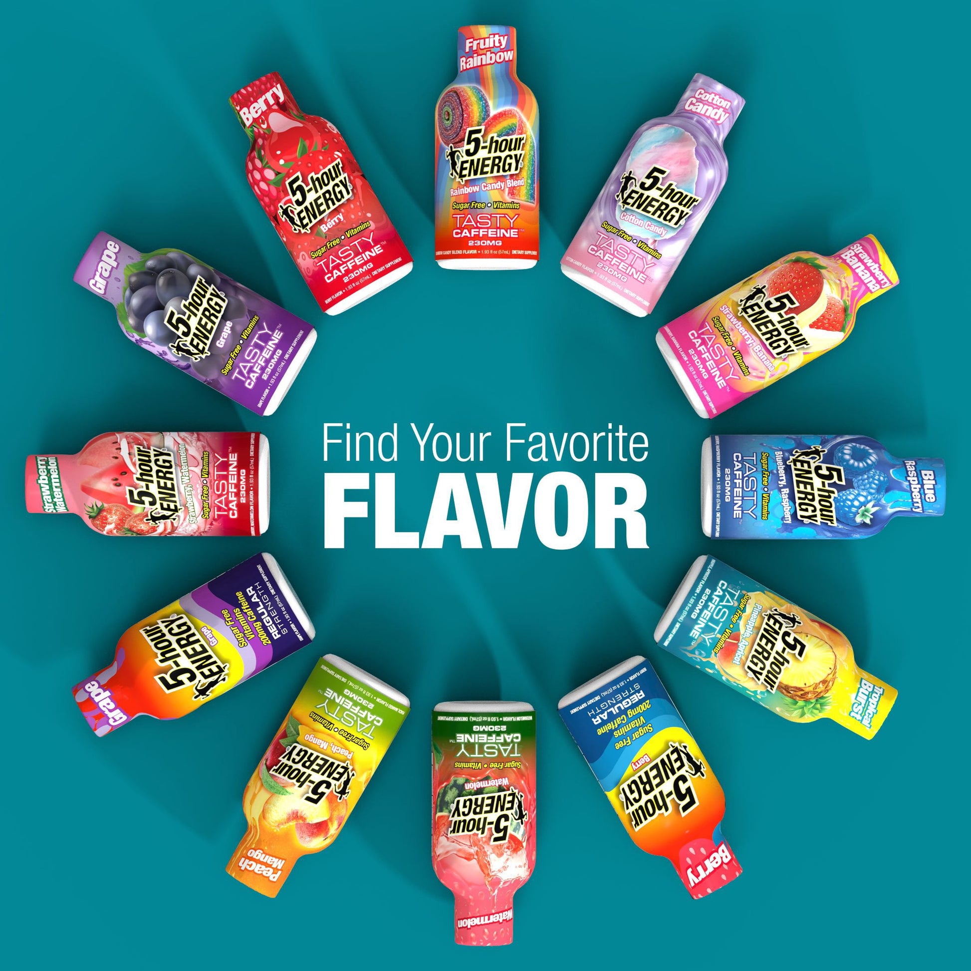 5-hour ENERGY Shot, Extra Strength, Tropical Burst 1.93 oz., 24 pk.