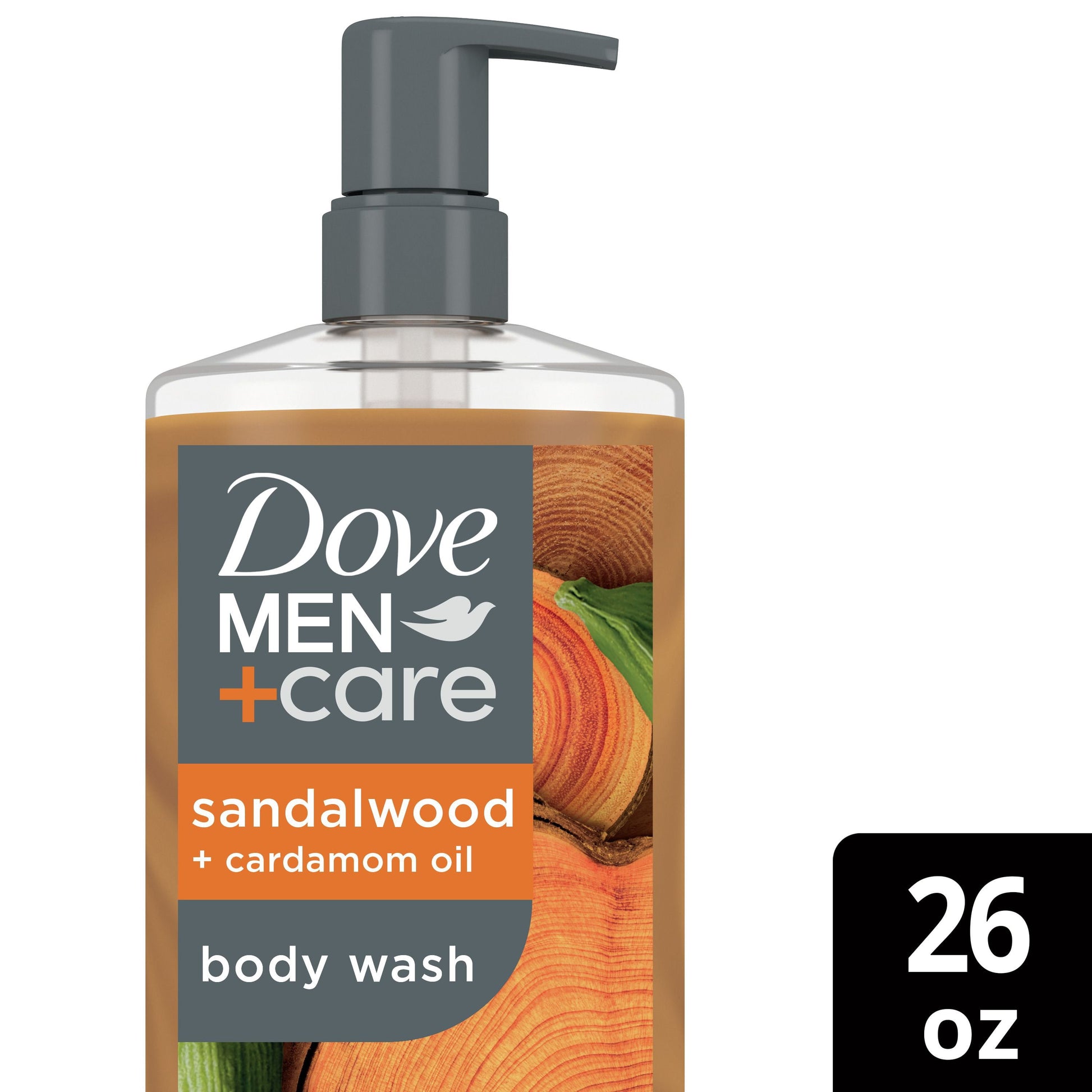 Dove Men+Care Sandalwood Body Wash, 26 fl. oz., 2 pk.