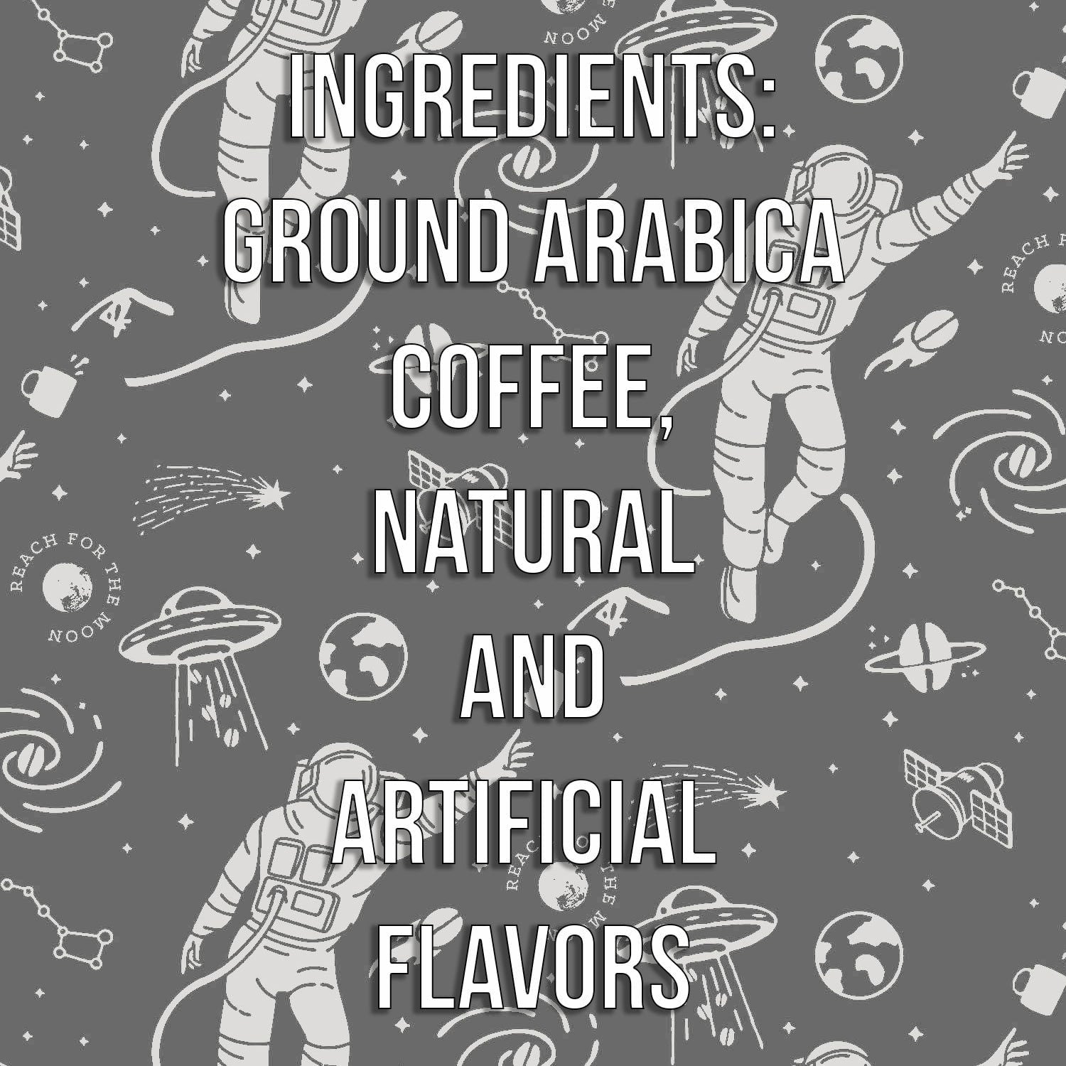 Copper Moon Coffee Medium Roast Ground Coffee, Hawaiian Hazelnut, 40 oz.