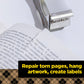 Scotch Stainless Steel Refillable Dispenser and Scotch Magic Tape with 66% Plant Based Adhesive, 0.75" x 550"