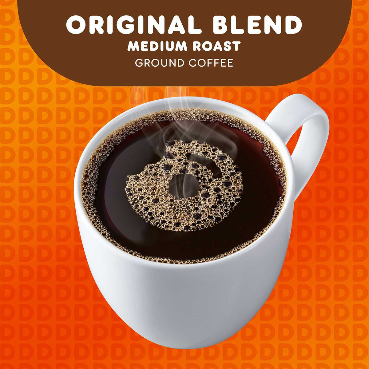 Dunkin' Medium Roast Ground Coffee, Original Blend, 40 oz.