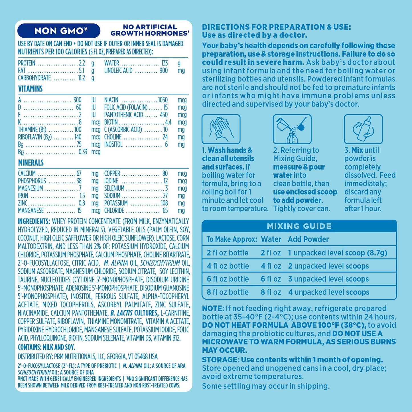 Dr. Browns, Good Start GentlePro Infant Formula with Iron, 38 oz.