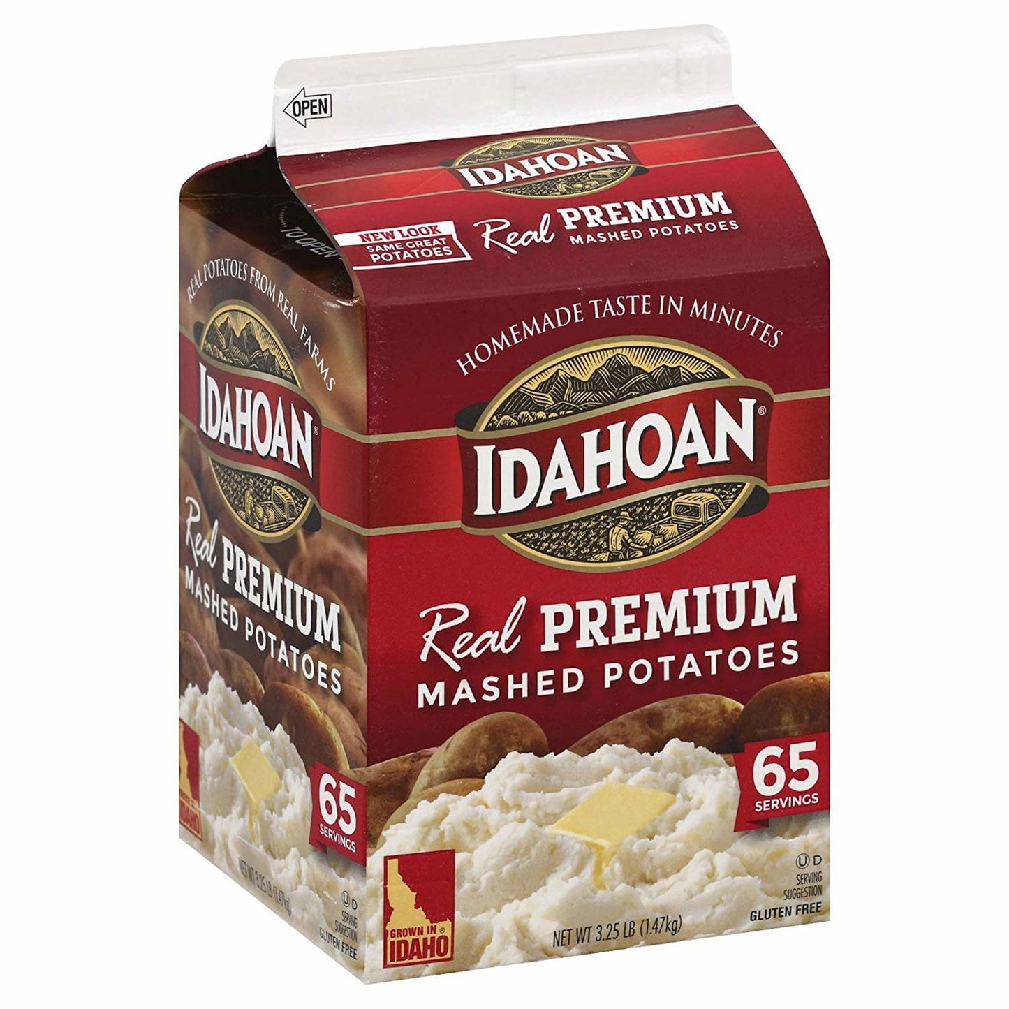 Idahoan Real Premium Mashed Potatoes, 3.25 lbs.
