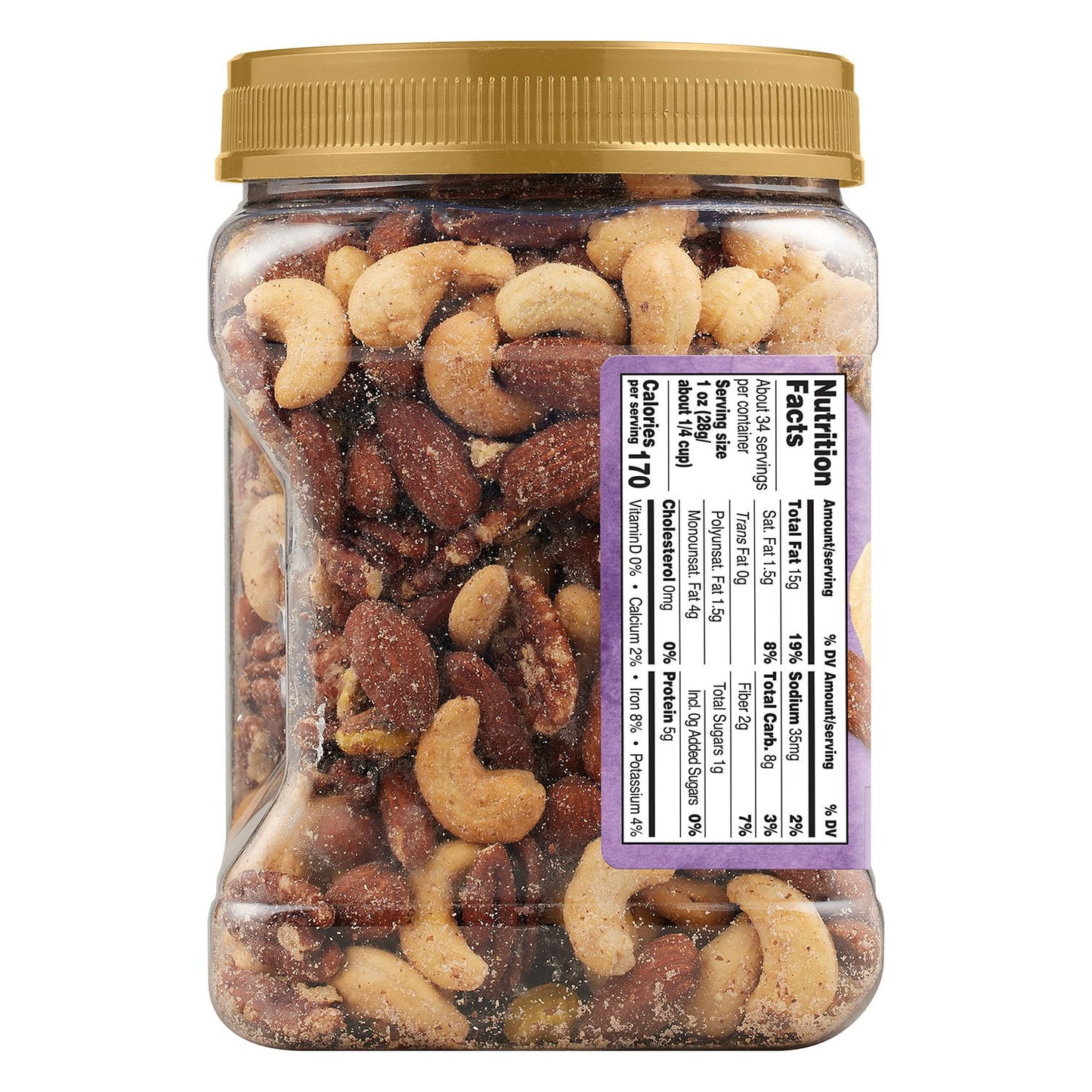 Member's Mark Lightly Salted Deluxe Mixed Nuts, 34 oz.