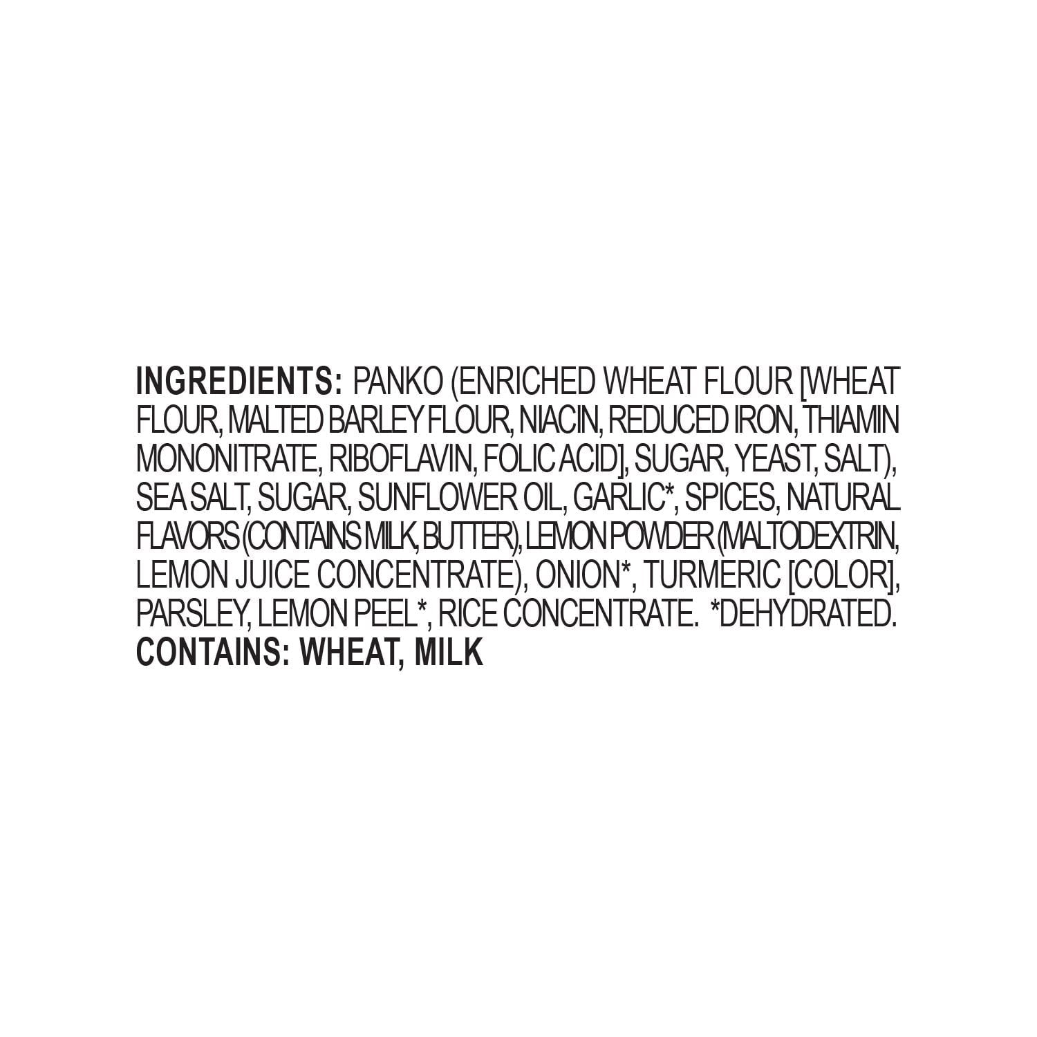 Kinder’s Crispy Panko Blend, Buttery Garlic & Herb Seasoned, 13 oz.
