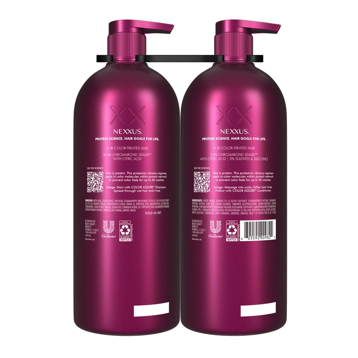 Nexxus Color Assure Shampoo and Conditioner Combo Pack, 32 fl. oz., 2 pk.