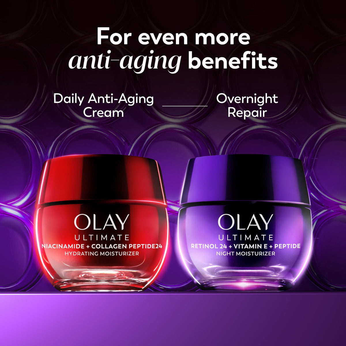 Olay Ultimate Night Moisturizer, 1.7 oz., 2 pk.
