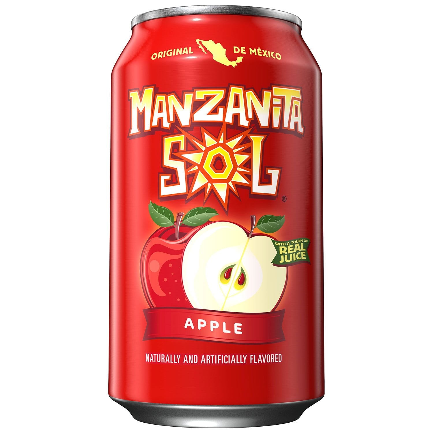 Manzanita Sol Soda Apple 12 fl. oz., 24 pk.