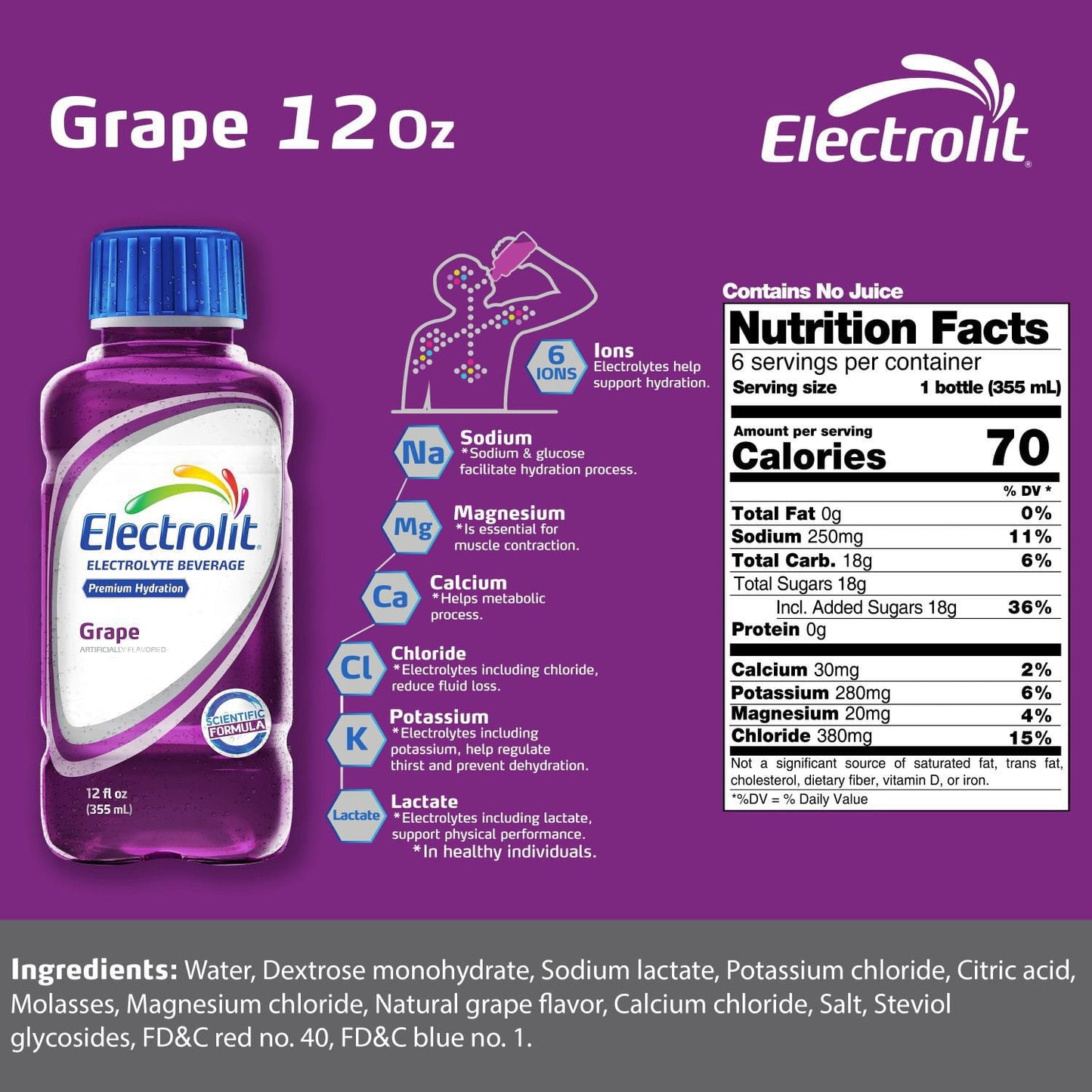 Electrolit Premium Hydration, Variety Pack, 12 fl. oz., 15 pk.