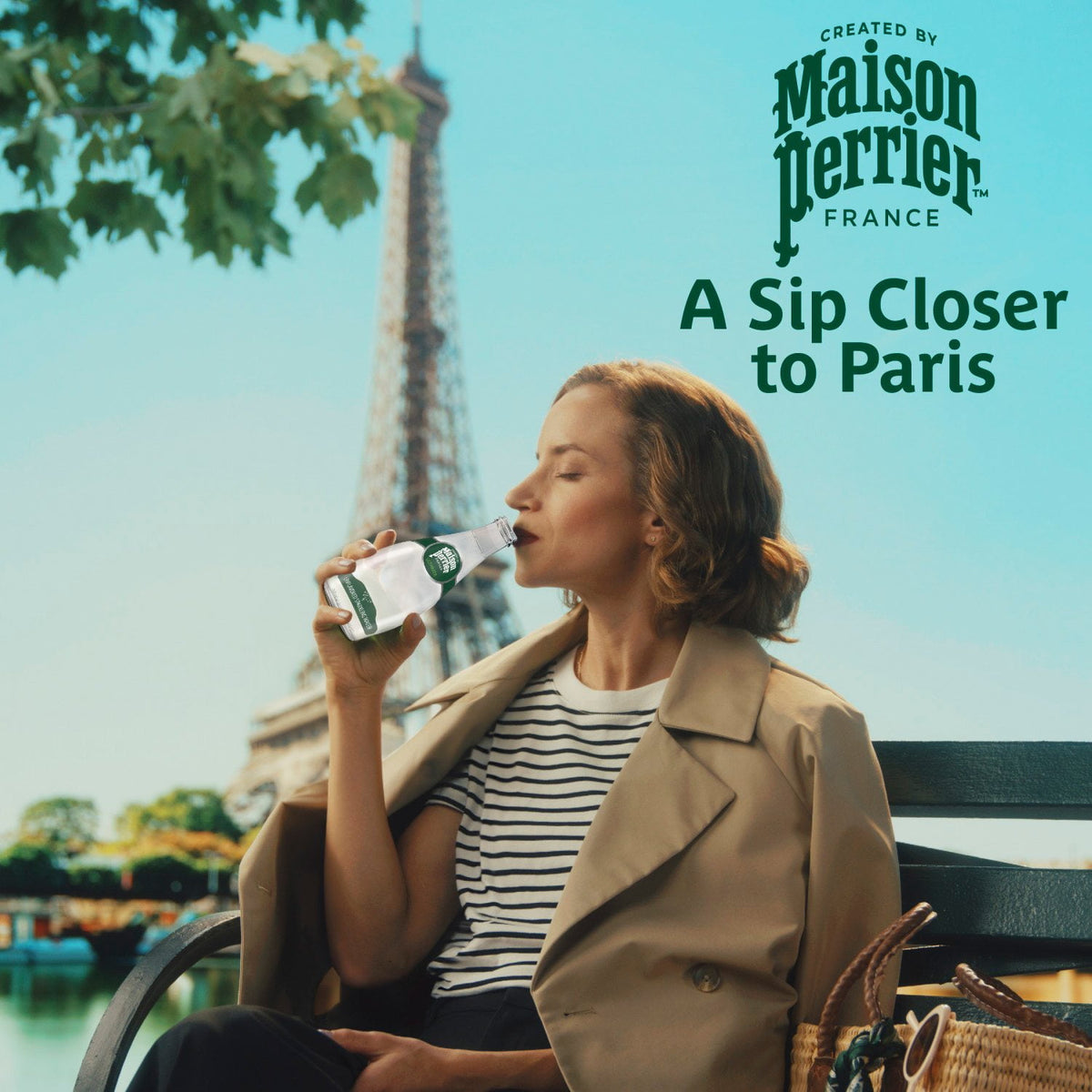 Maison Perrier Unflavored Sparkling Water, 11.15 fl. oz., 24 pk.