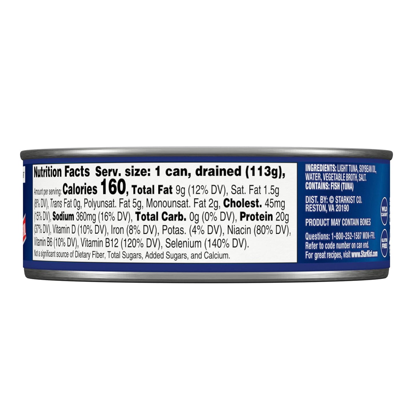 StarKist Chunk Light Tuna in Oil, 5 oz., 12 pk.