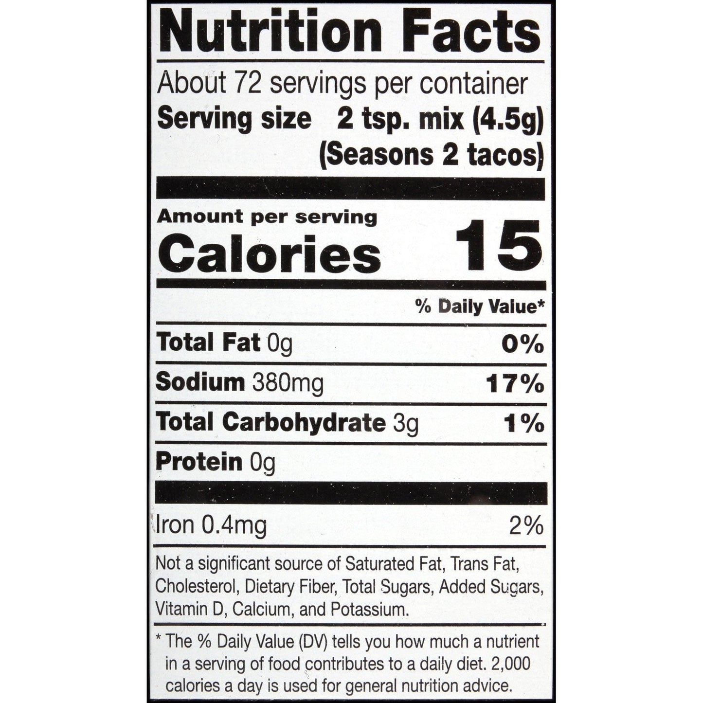 McCormick Original Taco Seasoning Mix, 1 oz., 12 pk.