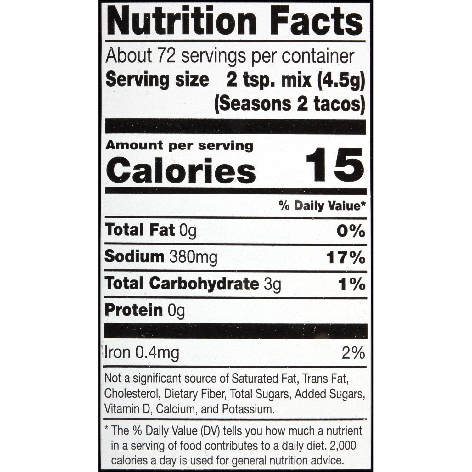 McCormick Original Taco Seasoning Mix, 1 oz., 12 pk.