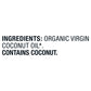 Member's Mark Organic Virgin Coconut Oil, 56oz.