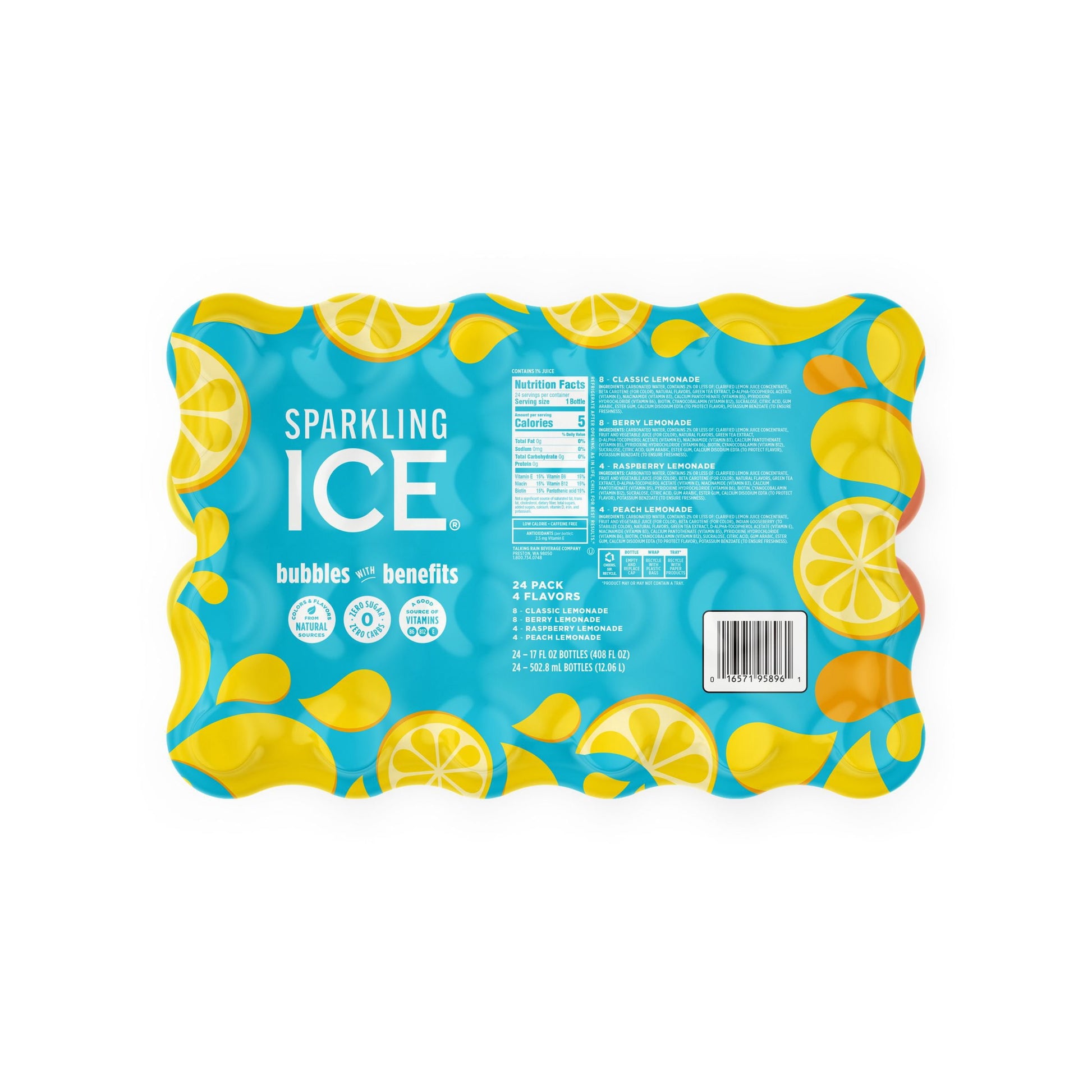 Sparkling Ice Summer Lemonade Variety Pack, 17 fl. oz., 24 pk.