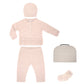 Barefoot Dreams CozyChic Lite Girls Heirloom Newborn Set
