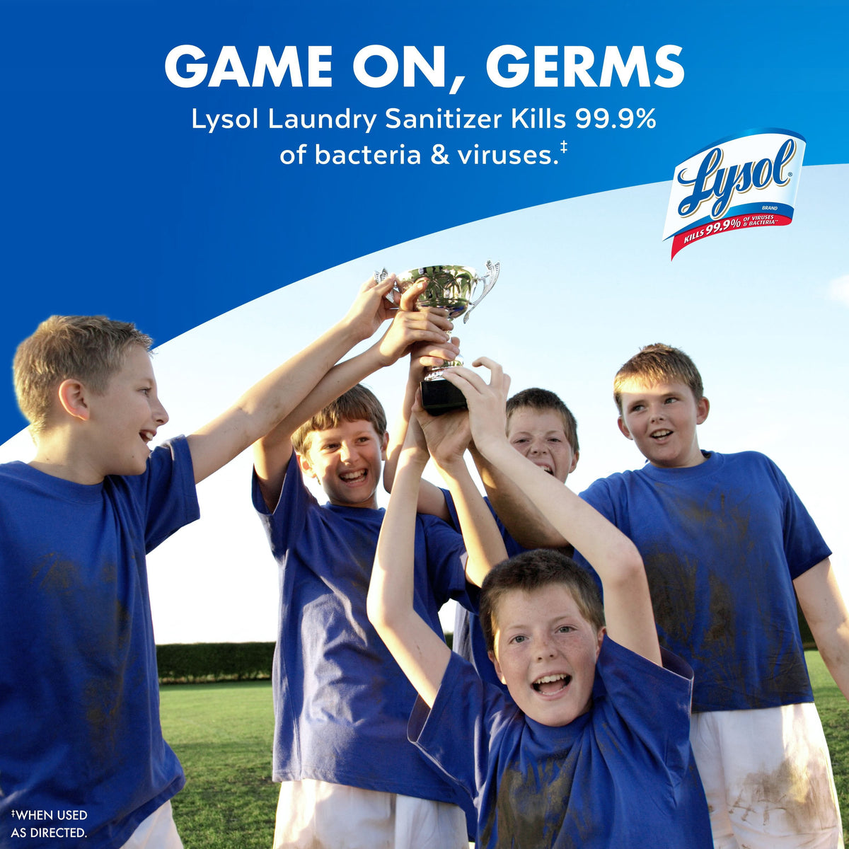 Lysol Laundry Sanitizer Additive, Crisp Linen 150 fl. oz.
