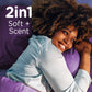 Downy Ultra Soft + Calm Liquid Fabric Softener, Lavender and Vanilla Bean, 164 Loads, 111 fl. oz.