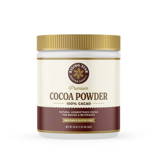 Rising Star Baking Supply Cocoa Powder, 20 oz.