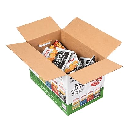 Boulder Canyon Kettle Style Potato Chips (Variety Pack, 24 Count, Assorted 1.5oz. Bags)