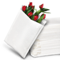 Bubble Poly Mailer, 8”x12” (White/Gray) - 10 Mailers