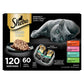Sheba Perfect Portions Cuts in Gravy Adult Variety Wet Cat Food, Twin-Pack Tray, 1.32 oz., 60 ct., 120 servings
