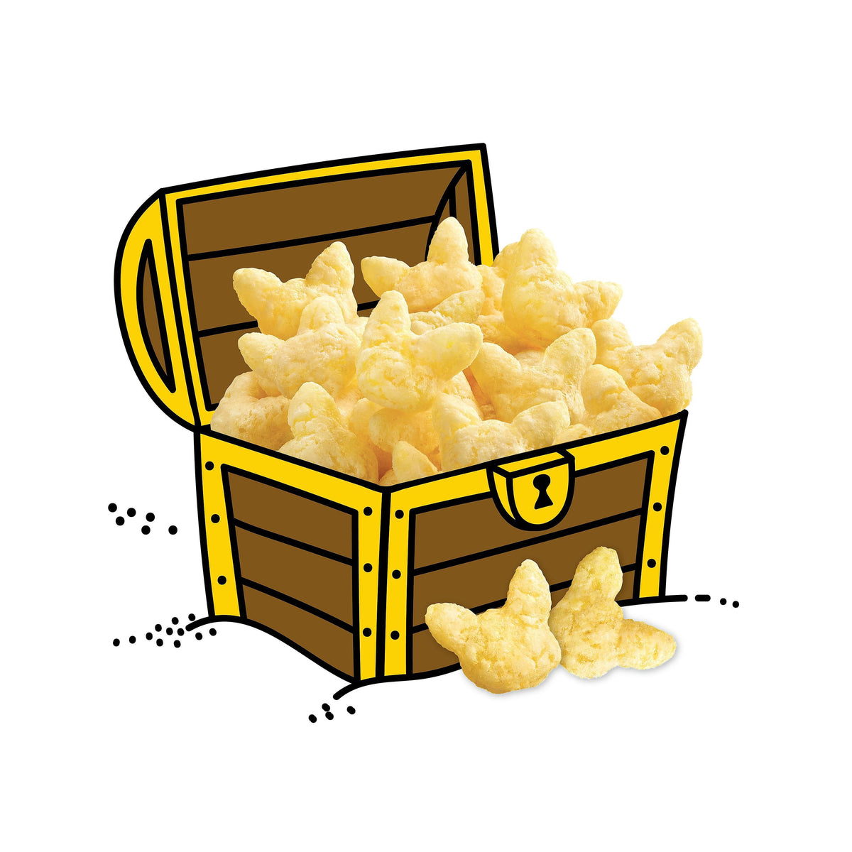 Pirate's Booty Aged White Cheddar Pokemon, 17 oz.