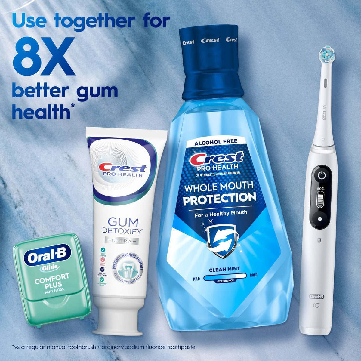 Crest Gum Detoxify Ultra Toothpaste, 4.7 oz., 4 pk.