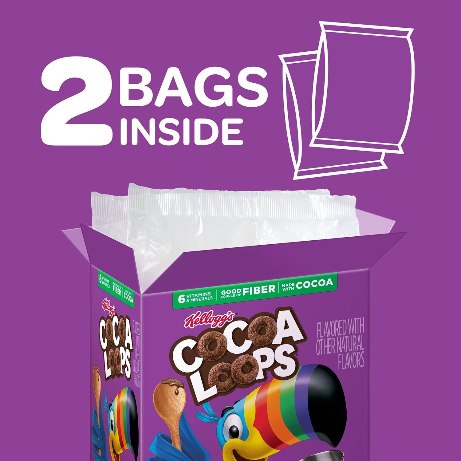 Cocoa Loops Cereal, 31 oz.