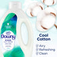 Downy Rinse Laundry Odor Remover, Cool Cotton, 87.5 fl. oz.