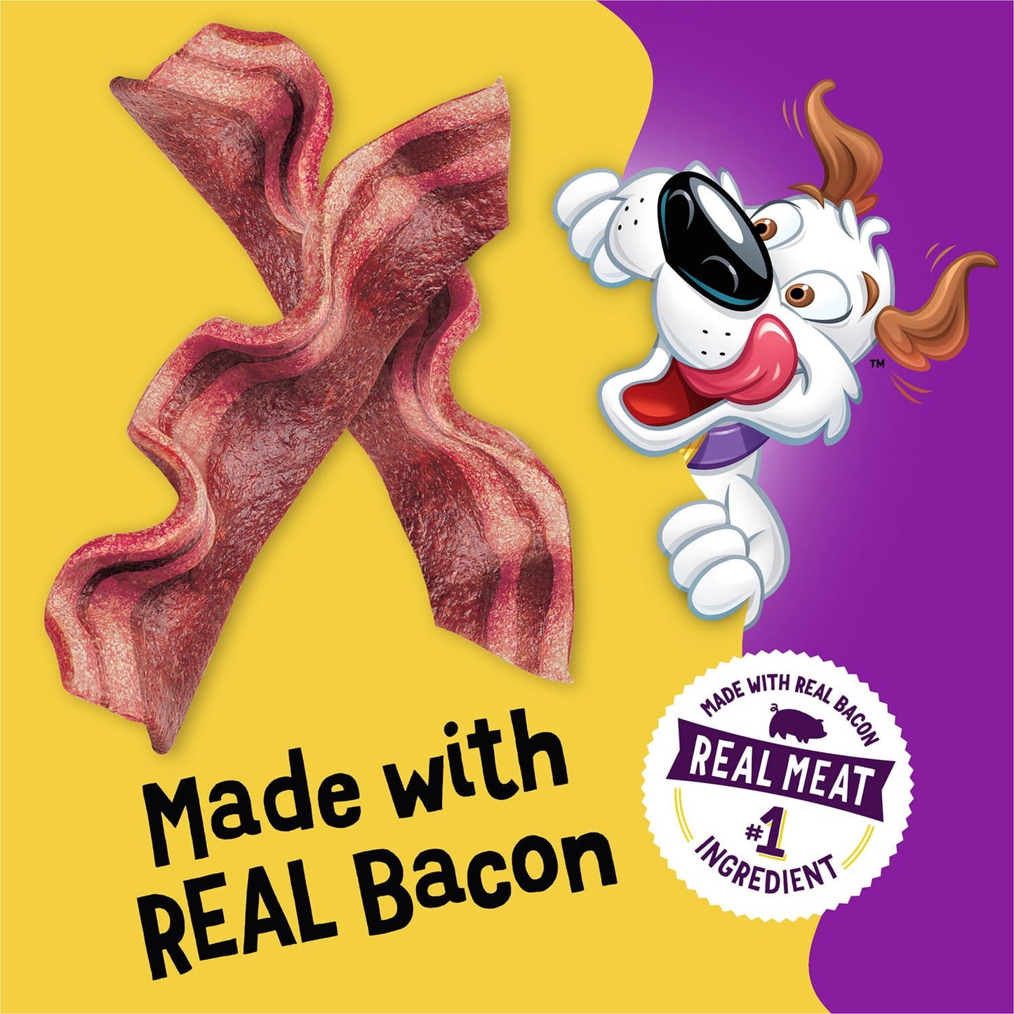 Purina Beggin' Strips Dog Treats, Bacon Flavor, 54 oz. Pouch