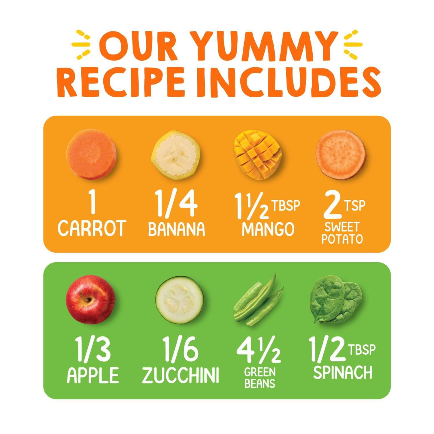 HappyTOT Organics Love My Veggies, Variety Pack, Stage 4 Pouch, 4.22 oz., 12 ct.
