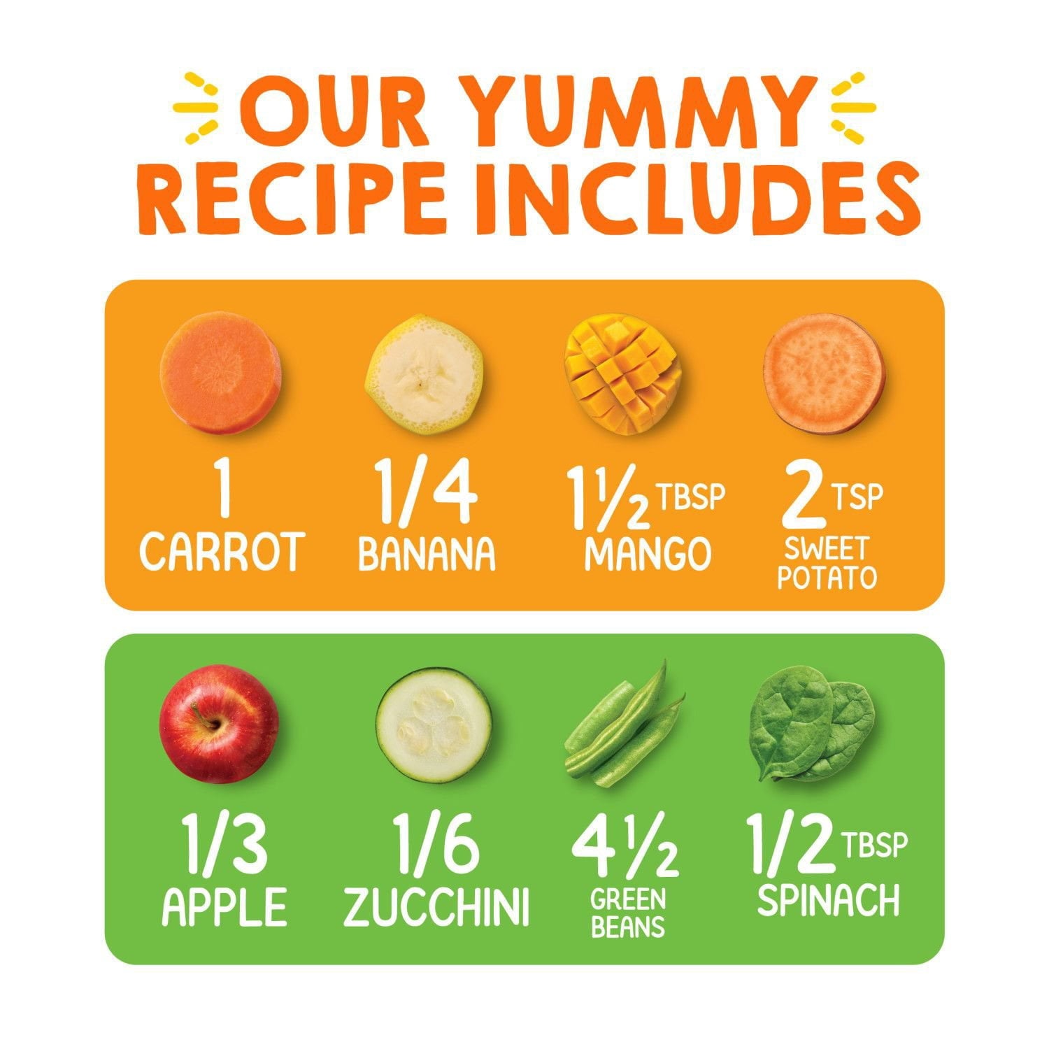 HappyTOT Organics Love My Veggies, Variety Pack, Stage 4 Pouch, 4.22 oz., 12 ct.