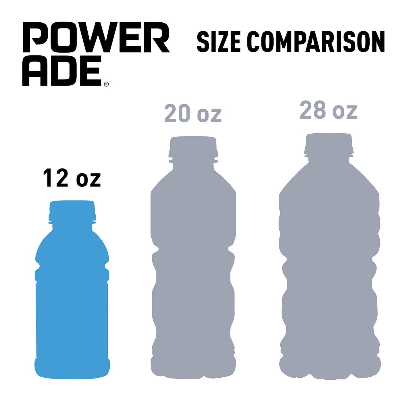 POWERADE Variety Pack Sports Drink, 12 fl. oz., 24 pk.