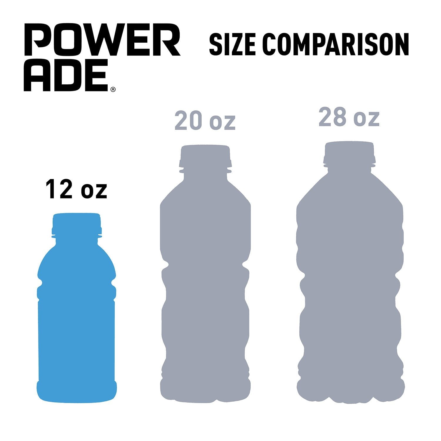 POWERADE Variety Pack Sports Drink, 12 fl. oz., 24 pk.
