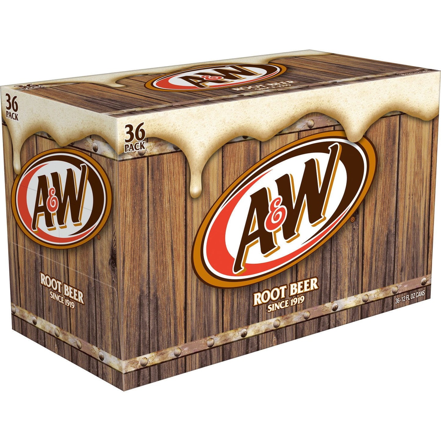 A&W Root Beer Soda 12 fl. oz., 36 pk.