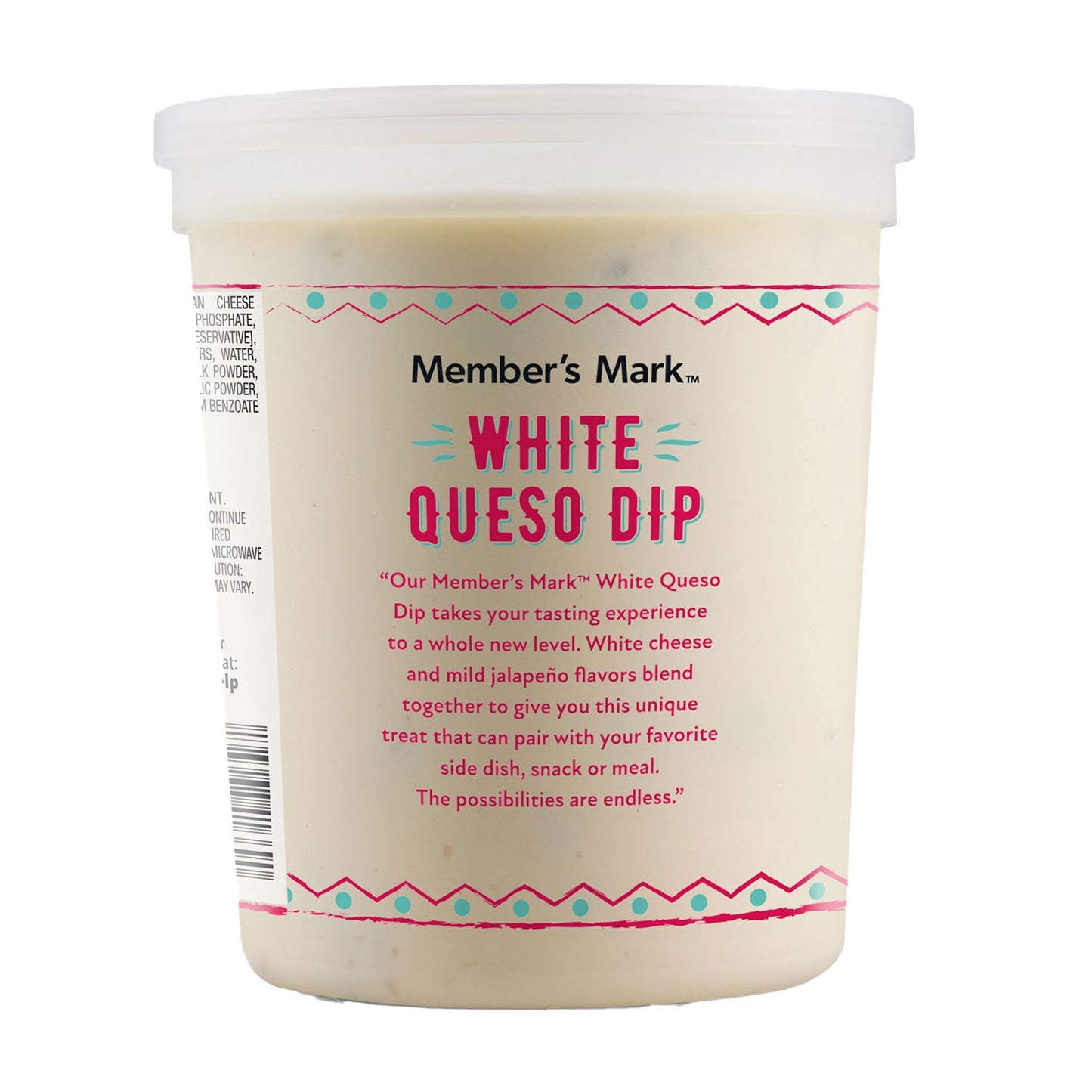 Member's Mark White Queso Dip, 32 oz.
