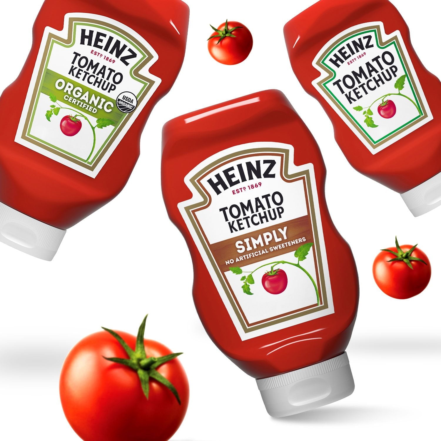 Heinz Simply Tomato Ketchup, 44 oz., 2 pk.