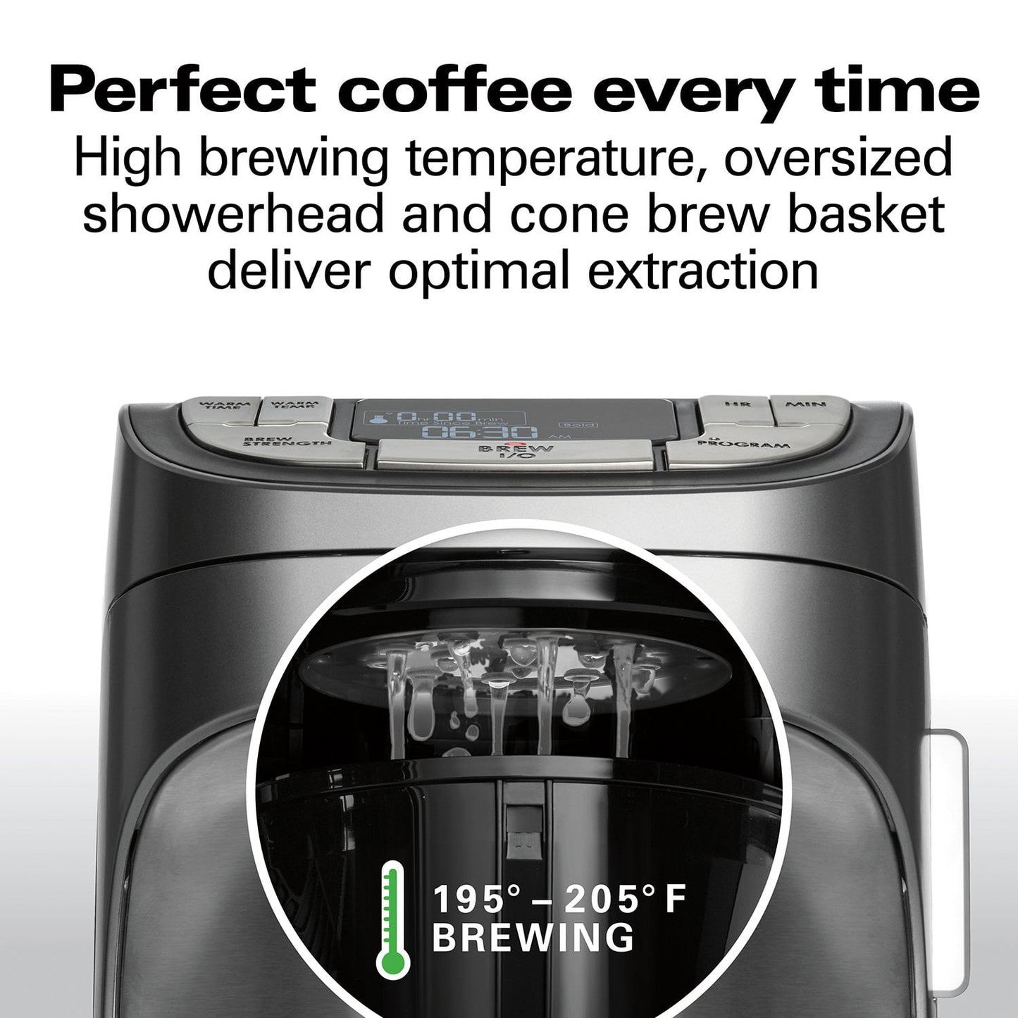 Hamilton Beach Professional Programmable 12-Cup Capacity Coffee Maker